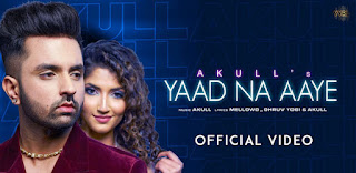 Yaad Na Aaye Lyrics in English
